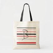 Letter "B"-Canvas tas (Voorkant)
