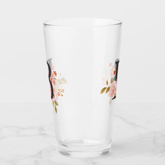 Letter B Glas (Links)
