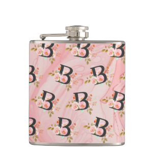 Letter B Heupfles