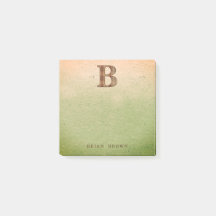 Letter B-houtkorrel op groene beige grunge