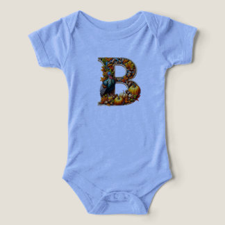 Letter B in Thanksgiving-stijl