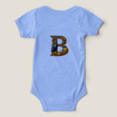 Letter B in Thanksgiving-stijl (Design achterkant)