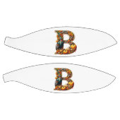 Letter B in Thanksgiving-stijl Basketbal (Panelen)
