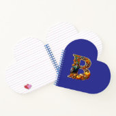 Letter B in Thanksgiving-stijl Notitieboek (Binnen)