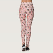 Letter B Leggingen Leggings (Achterkant)