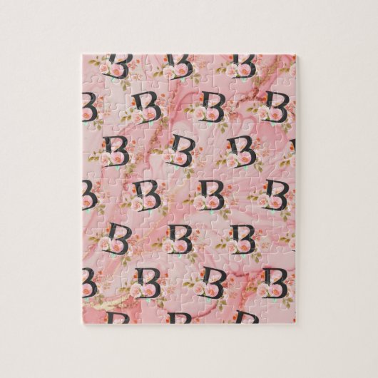 Letter B Legpuzzel (Verticaal)