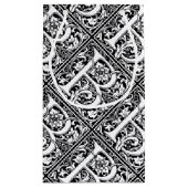 Letter B Middeleeuws Monogram Art Nouveau Klein Cadeauzakje (Achterkant)