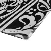 Letter B Middeleeuws Monogram Art Nouveau Snijplank (Hoek)