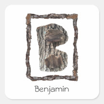 Letter B Monogram Natuur Boys