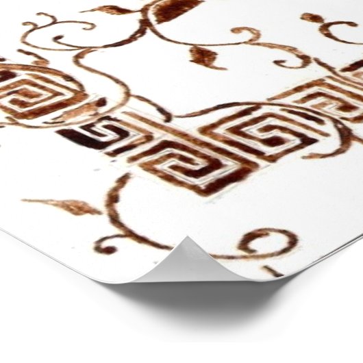 letter b poster (Hoek)