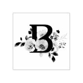 Letter B Rubberstempel (Afrduk)