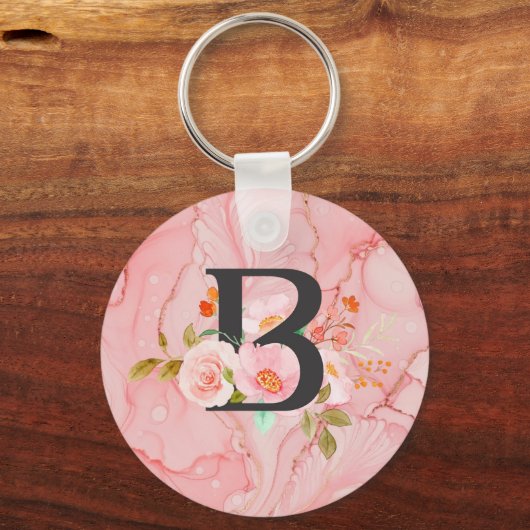Letter B Sleutelhanger (Achterkant)