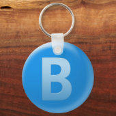 Letter B Sleutelhanger (Voorkant)