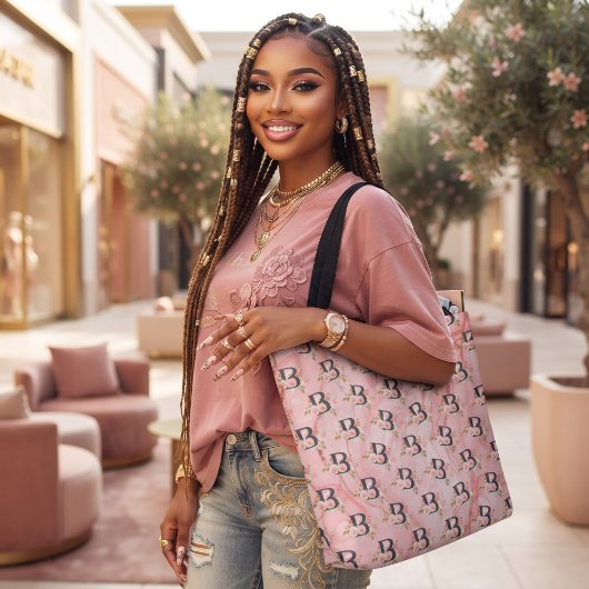 Letter B Tote Bag