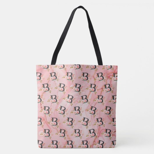 Letter B Tote Bag (Voorkant)