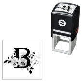 Letter B Zelfinktende Stempel (In situ)
