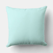  letter "BABY" met klein rood hart (blauw) Kussen (Achterkant)