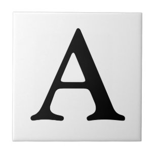 Letter-bestanden Tegeltje