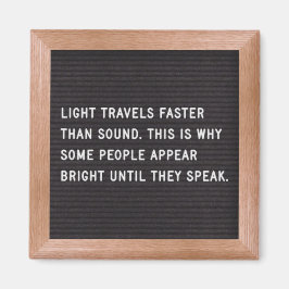 Letter Board Quote Fridge Magnet