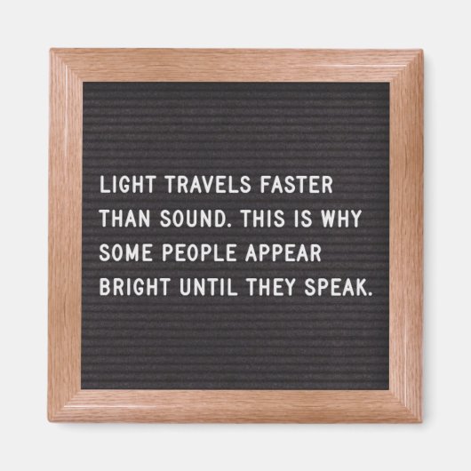 Letter Board Quote Fridge Magnet (Voorkant)