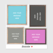 Letter Boards Marquee Signs Custom Bericht Sticker (Vel)