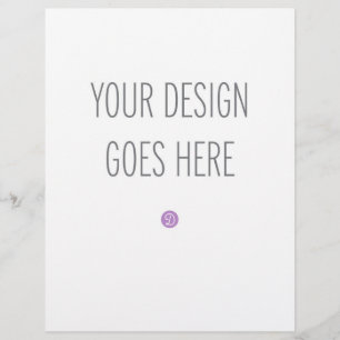 Letter-brochures (8 x 11,5 inch) flyer