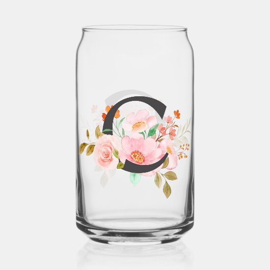 Letter C Blikvorm Glas (Voorkant)