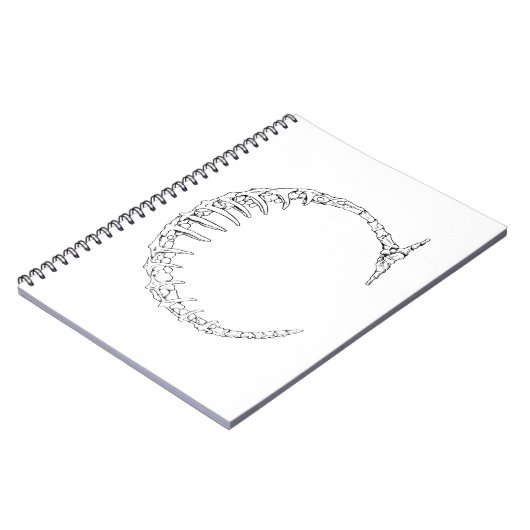 Letter C Bone Initiaal Notitieboek (Linkerzijde)