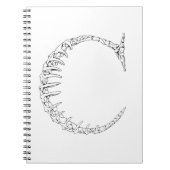 Letter C Bone Initiaal Notitieboek (Voorkant)