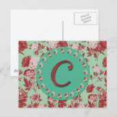 letter C Briefkaart (Voorkant / Achterkant)
