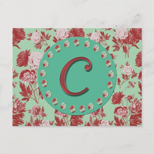 letter C Briefkaart (Voorkant)