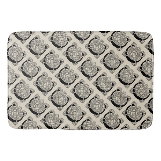 Letter C Celtic Knot Monogram Badmat (Voorkant)