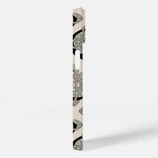 Letter C Celtic Knot Monogram Case-Mate iPhone Case (Achterkant / Rechts)