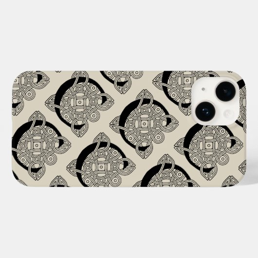 Letter C Celtic Knot Monogram Case-Mate iPhone Case (Achterkant (horizontaal))