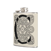 Letter C  Celtic Knot Monogram Heupfles (Links)