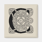 Letter C  Celtic Knot Monogram Magneet (Voorkant)