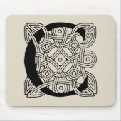 Letter C  Celtic Knot Monogram Muismat (Voorkant)
