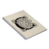 Letter C  Celtic Knot Monogram Notitieboek (Rechterzijde)