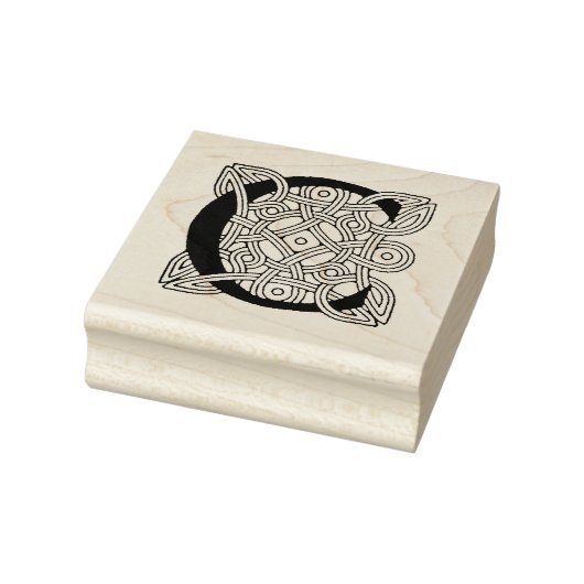 Letter C  Celtic Knot Monogram Rubberstempel (Stempel)