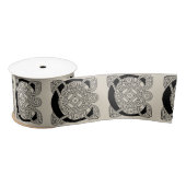 Letter C  Celtic Knot Monogram Satijnen Lint (Spoel)