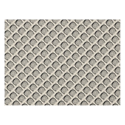 Letter C Celtic Knot Monogram Tafelkleed (Voorkant (Horizontaal))