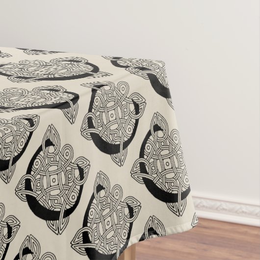 Letter C  Celtic Knot Monogram Tafelkleed (Voorbeeld)