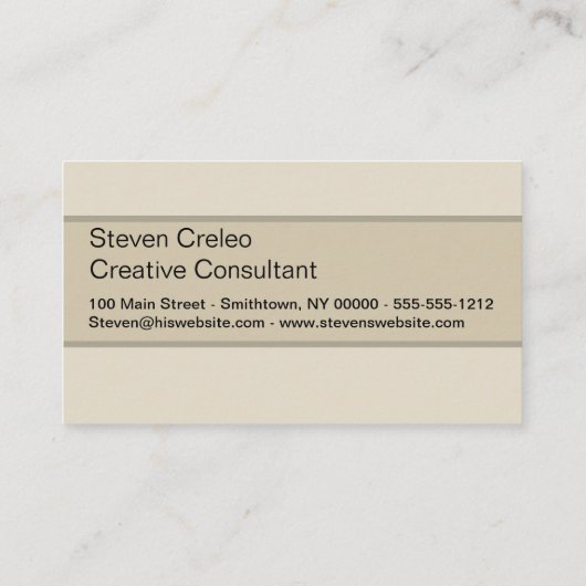 Letter C  Celtic Knot Monogram Visitekaartje (Achterkant)