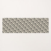 Letter C  Celtic Knot Monogram Yogamat (Achterkant (horizontaal))