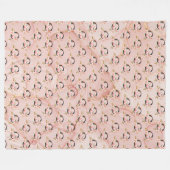 Letter C Fleece Deken (Voorkant (Horizontaal))