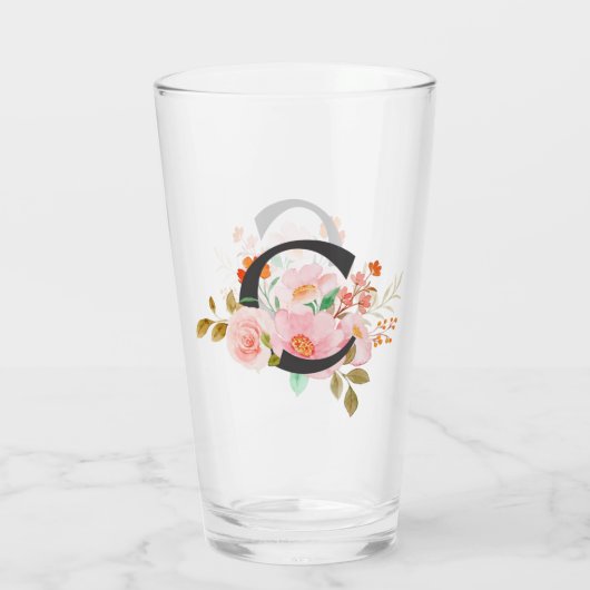Letter C Glas (Achterkant)