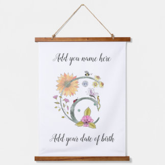  letter C Hangend Wandkleed