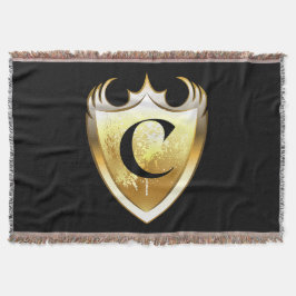 Letter C hoofdalfabet Deken