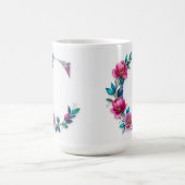 Letter C Koffie Mok – Bloemontwerp voor Gifting (Center)