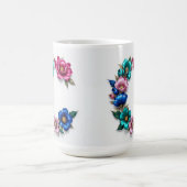 Letter C Koffie Mok – Bloemontwerp voor Gifting (Center)